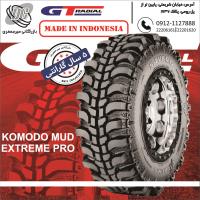 لاستیک جیتی رادیال 33x12.50-15LT مدل SAVERO KOMODO MUD EXTREME PRO